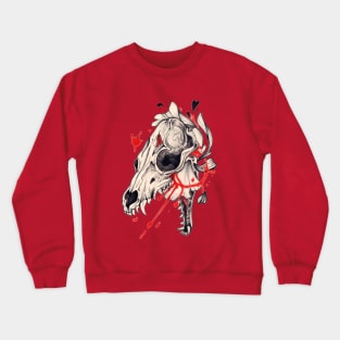 Fox Skull Crewneck Sweatshirt